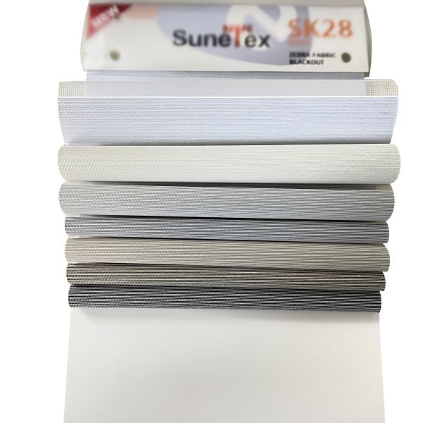 Wholesale Custom Design 100% Polyester Horizontal Manual Zebra Blind Fabrics For Office