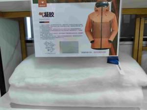 China Fluffy Aerogel Cotton Spray Bonded Wadding Thermal Insulation Polyester Fiber Wadding wholesale