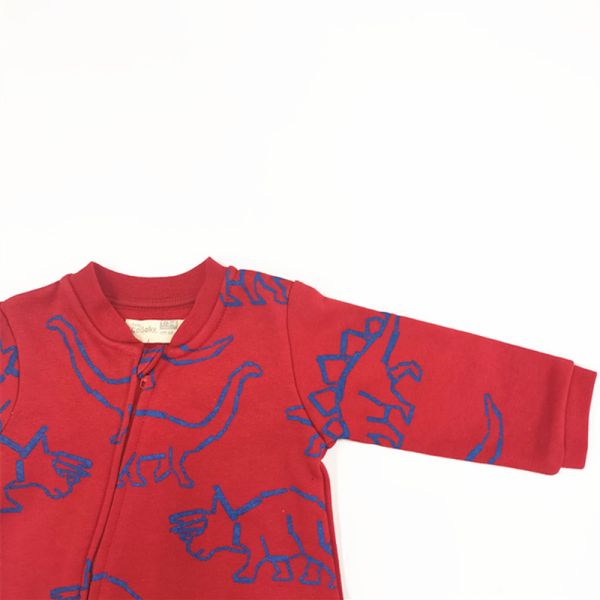 Zipper Closure Baby Clothing Bodysuit Rompers for Infants Toddlers in Winter