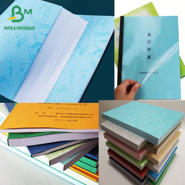 Textured Paper Textured Paper 110gsm 150gsm 230gsm Printable Colorful Cover Paper virgin pulp Sheets