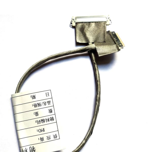 IPEX-20410 To FIX 30P IN EDP IPEX LVDS Cable PVC / TPE Jacket For LCD Display