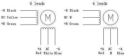 1.8° Size 42mm High Torque Hybrid Stepping Motor J42HB47-01