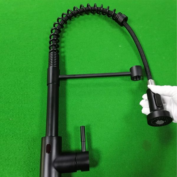 Touchless Sensor Single Lever Kitchen Faucet wave sensor Dual Mode Function SprayerMixer 2001X-SS