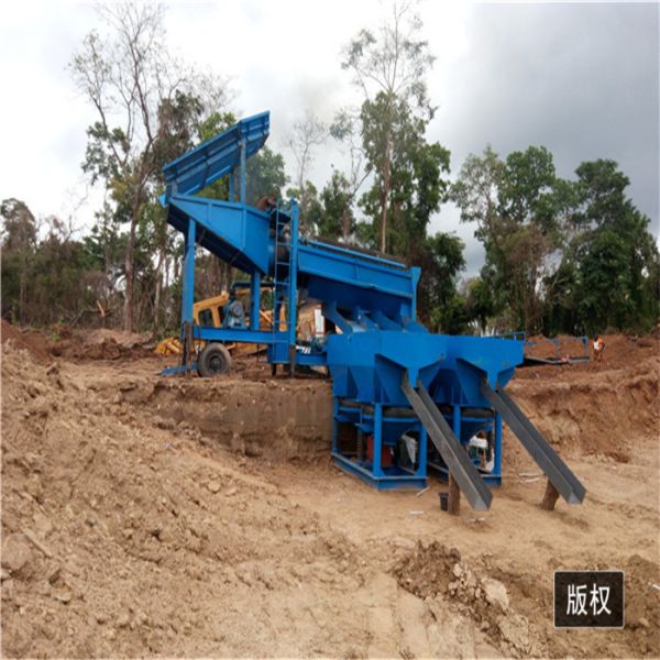 alluvial gold panning machine mobile gold mining equipment gold trommel mining machine