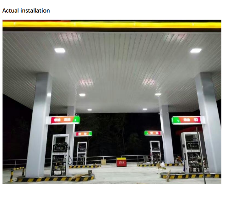 Zone2 Zone 21 Explosion Proof LED Flood Light IP66 Protection Bracket Mounting for Flexible Installation