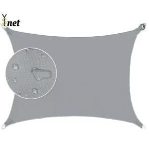 China Waterproof Polyester Shade Cloth 120gsm - 350gsm Rectangle Sun Shade Sail wholesale