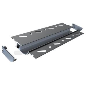 China Plaster Drywall LED Strip Channel Extrusion 81*15mm Anodized For Wall Lighting wholesale