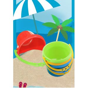 Full Support for Children Sand Castle Building Game Seaside Pretend Play Game