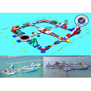 China 2000M2 Water Area Inflatable Water Parks , Amusement Sea Water Sport Games wholesale