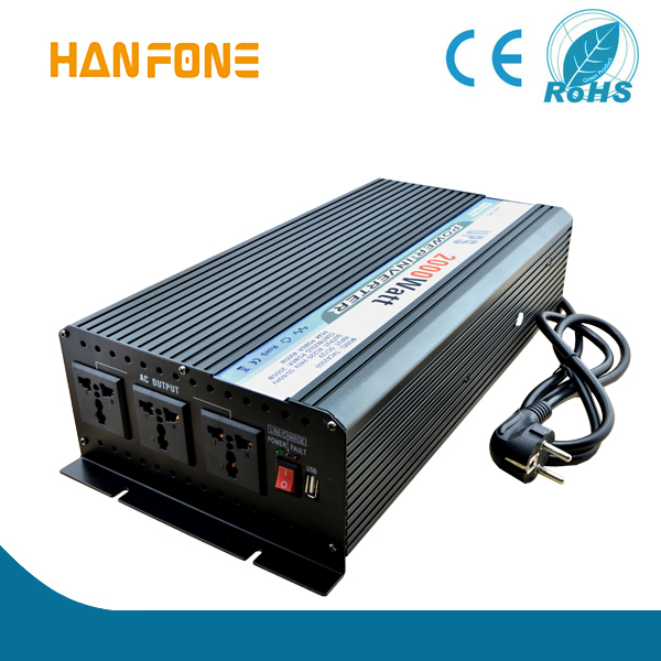 2000w Power Inverter With Charger, DC to AC Solar Power Inverters with Charger