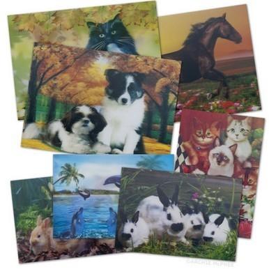 PLASTIC LENTICULAR 3D lenticular card/pp/pet/pvc kids promotional gifts cards/playing card