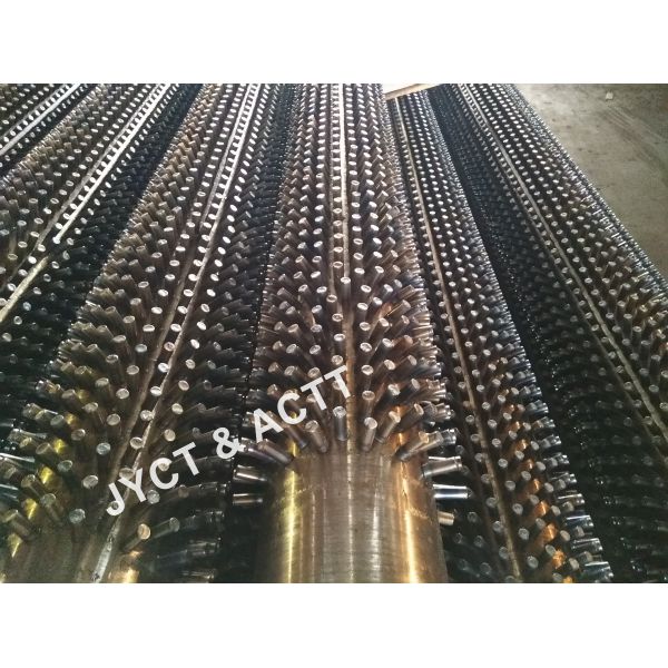 Seamless Studded Furnaces Tube Steel Pipe 1Cr5mo 152X10X7000mmL