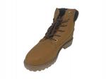 Smooth Finish Rubber Safety Shoes Laced Shock Absorbing Heels for Timberland