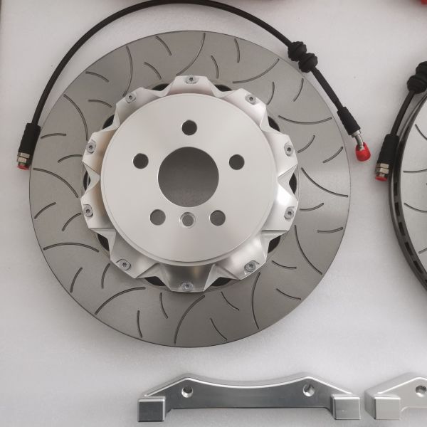 JKV6 Red Caliper 6 Pot Brake Kit 380*34mm Disc For Toyota Crown Road Front Wheel