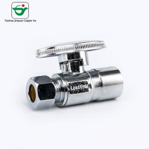 China Forged Manual Chrome Plated Brass Angle Valve 200psi wholesale