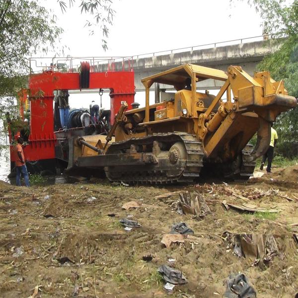 Cutter Blades Suction Dredger With Diesel Engine Or Electric Motor Pump Power
