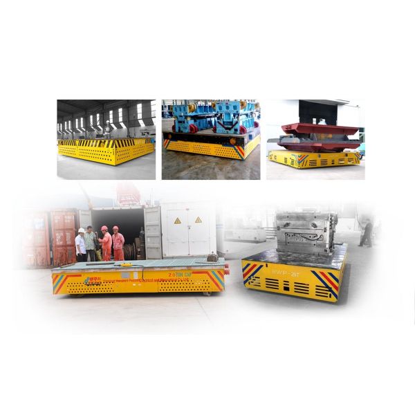 65t Material Handling Trackless Transfer Trolley Anti Explosion