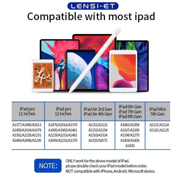 400mA Battery Stylus Active Touch Pen Custom Capacitive Stylus For Ipad