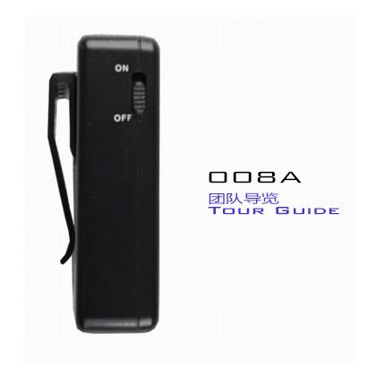 Quality Portable 008A Wireless Tour Guide System Transmitter And Receiver audioguide For  Museum for sale