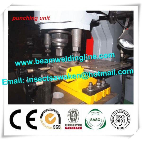 Safety Hydraulic Shearing Machine Hydraulic Iron Worker Punch And Shear Machine