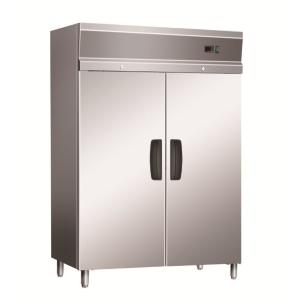 China Adjustable Shelves Commercial Upright Freezer , Frost Free Double Door Upright Chiller on sale