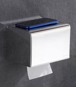 China Multi Colored Commercial Stainless Steel Toilet Paper Holder Waterproof Dog Proof wholesale