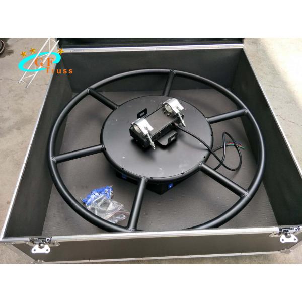 Wedding Mini Circle Rotating Lighting Aluminum Stage Truss