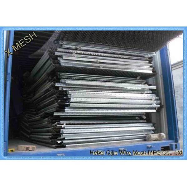 65mn/45mn Square Vibrating Screen Mesh/ Crimped Wire Mesh With Hook