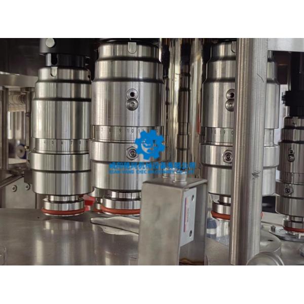 Roller Sealing Multi-Head Bottles Filling And Caps Sealing Packing Machine For Production