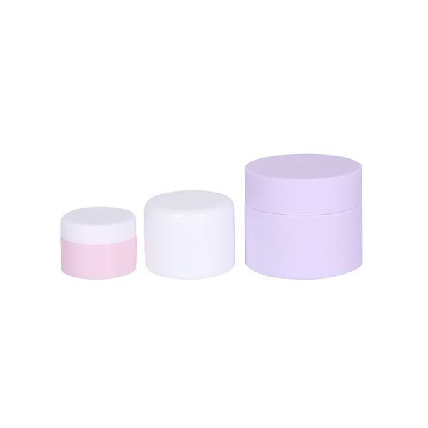 Odm 5g 10g 20g Plastic Cream Jar With Screw Cap