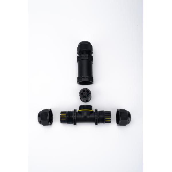 New Generation Dustproof IP68 Waterproof Quick Connector For Wiring 2Way 3-Core Outdoor Electrical Junction Box