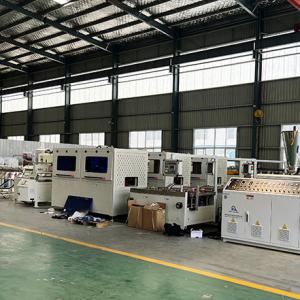 China 110kw 50-200mm Plastic Extrusion Panel Wall Ceiling Production Line PVC Panel Making Machine wholesale