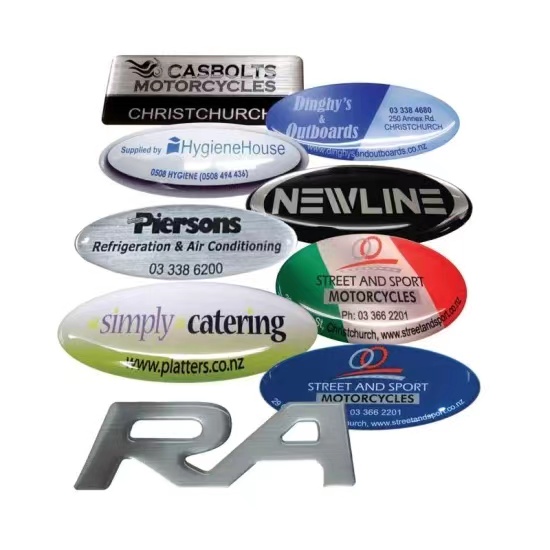 Dome Epoxy Sticker Printing Crystal Full Color Custom Printed