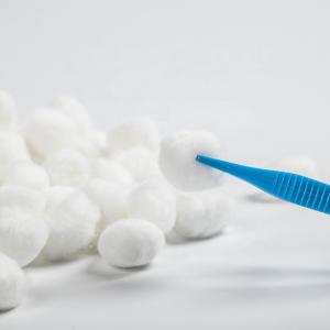 China ISO13485 Medical Cotton Balls , Sterile Cotton Wool Balls on sale