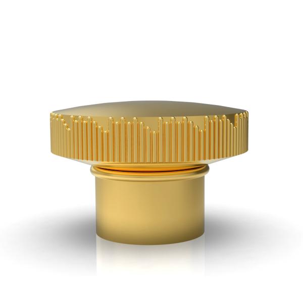 Round Hanging Plating SGS Metal Bottle Caps for 15mm Bottles