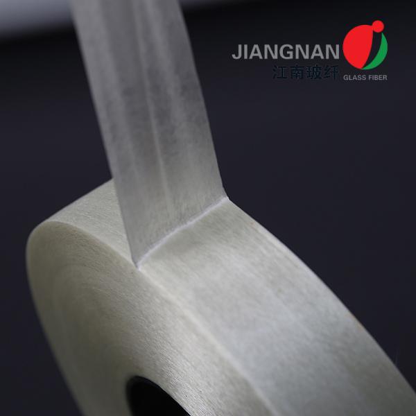 Plain Weave Fibreglass Insulation Tape , E Glass Fiberglass Fabric Tape