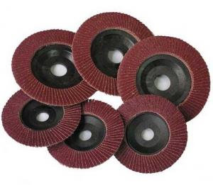 China 80 Grit Flap Wheel Coated Abrasives Sanding Disc For Versatile Grinding wholesale