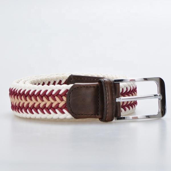 Spandex Alloy Casual Jean Belt 120cm Woven Elastic Stretch Belts