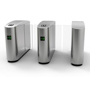 BLDC Sliding Turnstile Gate High End Patent Edifice Entrance Speed