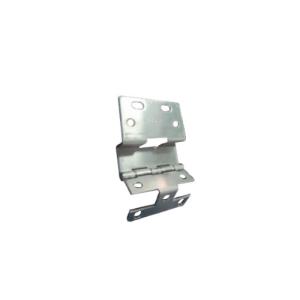 China SUS304-1/2H double-sided brushed material polished welded hinge hardware stamping parts on sale