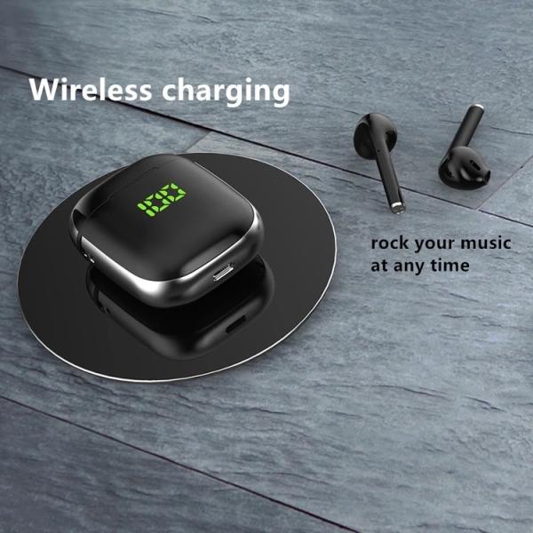 Hot Selling Cheap Bluetooth True Wireless Type-C Earbuds (with wireless charging)