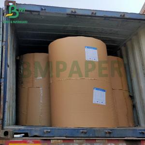 China 120gsm Strong High Tear Resistance Brown Cement Kraft Paper Roll wholesale
