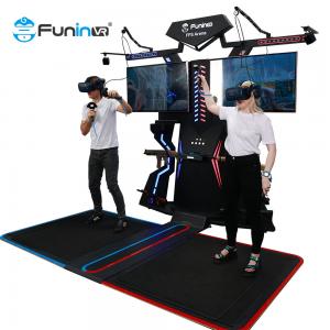 China VR FPS Arena Music Game standing Shooting  2 Players Virtual Reality arcade games for sale wholesale