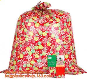 China HDPE/LDPE plastic gift bag, fashion PE BIKE GIFT BAG FOR CHRISTMAS, christmas luxury gift bag wholesale