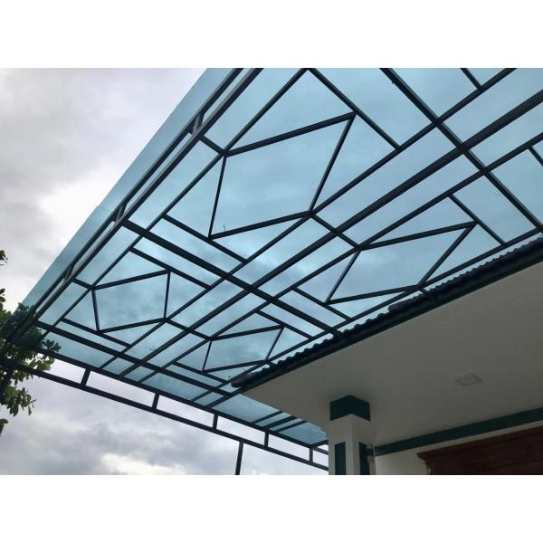 UV-Resistant Grey Polycarbonate Solid Sheet 1.0mm-18.0mm