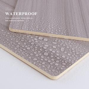 China Interior Customized Waterproof Wood Grain Bamboo Charcoal Wood Veneer Wall Panels wholesale