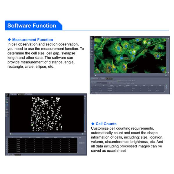 Opto Edu A16.1097 Lcd Touch Screen Fluorescence Stereomicroscope