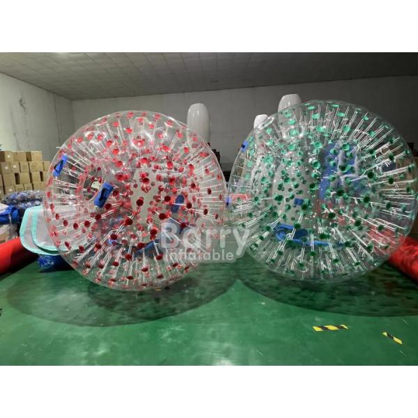 PVC TPU 2.5m Crazy Human Hamster Zorbing Rolling Ball Inflatable Zorb Ball for Kids Adults