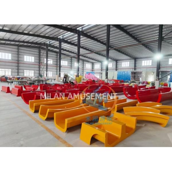 Multiple Octopus Racer Slide Aqua Park Outdoor Public Sport For Leirsure