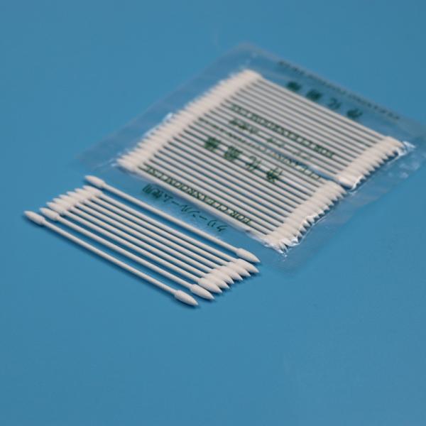 BB-003 Eco-friendly Paper Stick 3mm Small Pointed Cotton Bud Cosmetic Qtips Cleanroom Cotton Swab